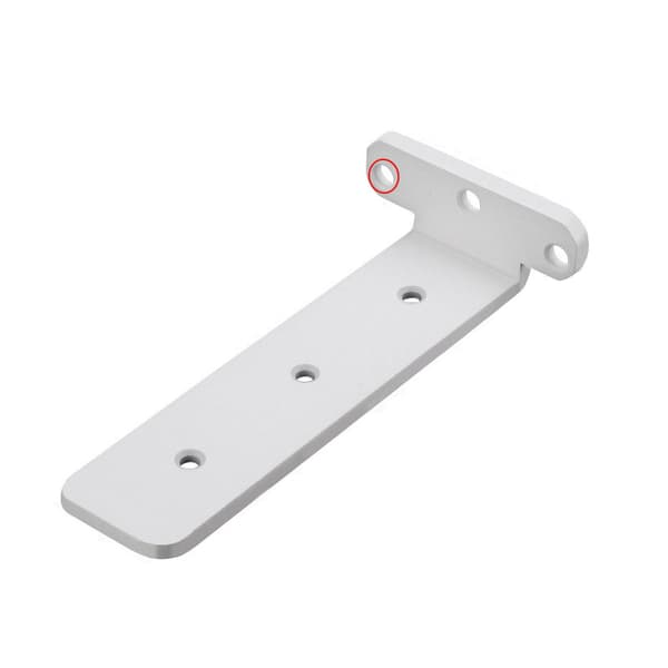 Diskreta hyllykiinnikkeet, valkoinen S White S