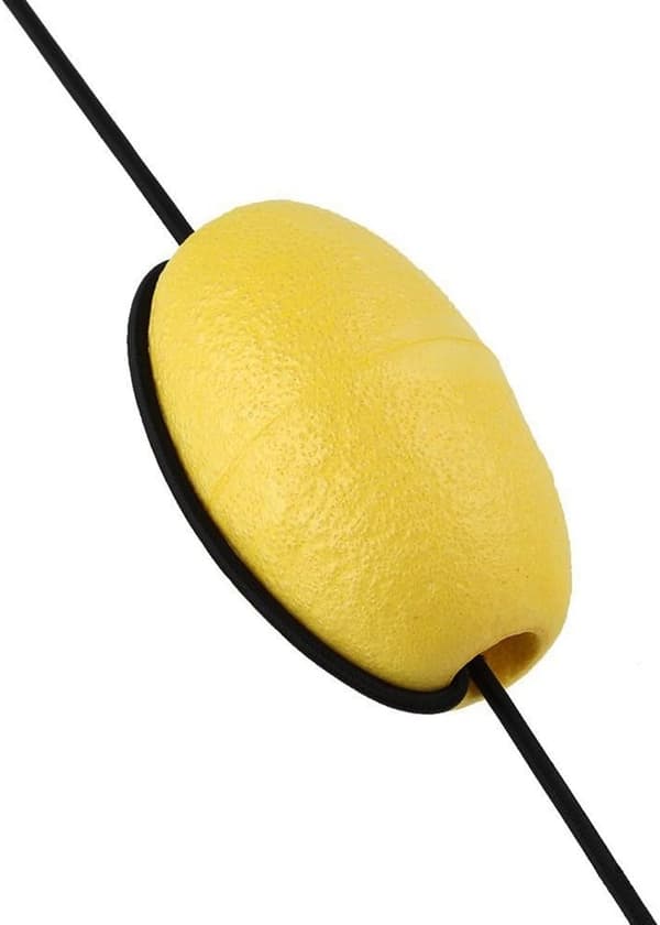 Kajakk ankerline med flyter - klips - 74 cm - EVA bøye
