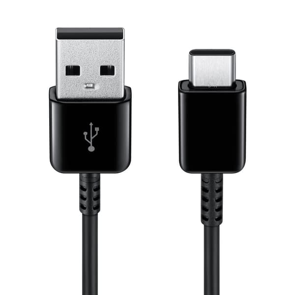 2 x Samsung USB - USB-C -kaapeli 480Mb/s 5A 1,5m musta SETTI, 2 kpl_MGF