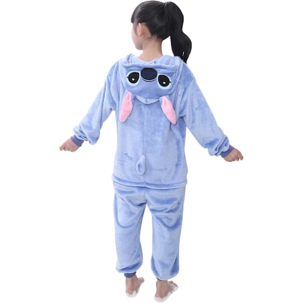 Børne/Unisex Fancy Dress Dyrekostume Onesie Pyjamas Jumpsuit Cosplay Kigurumi Jul Halloween Fancy Dress Stygning 110