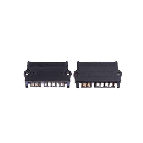 1. SFF-8482 SATA/SAS til SATA 180 graders vinkeladapter Konverter SATA