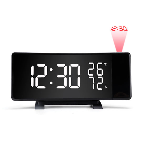 Multifunctional LED Projection Alarm Clock