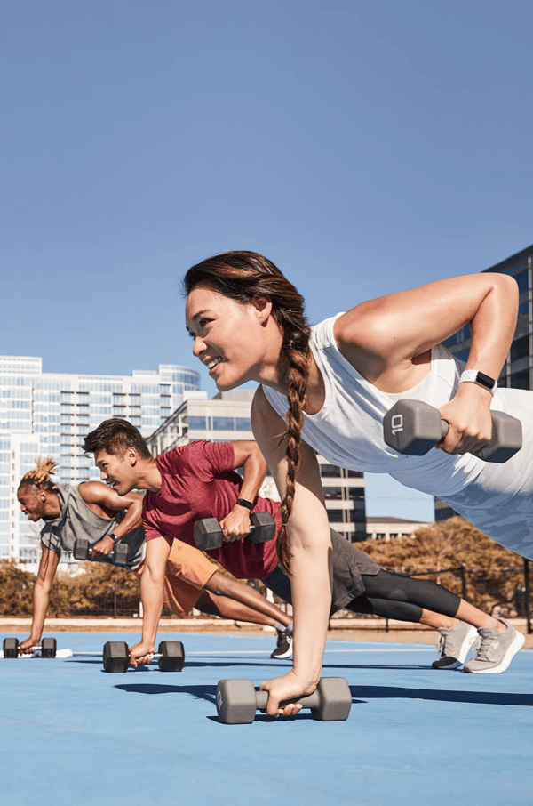 Fitbit Charge 5 armband sport silikon 3-pack Turkos/Korall/Vit