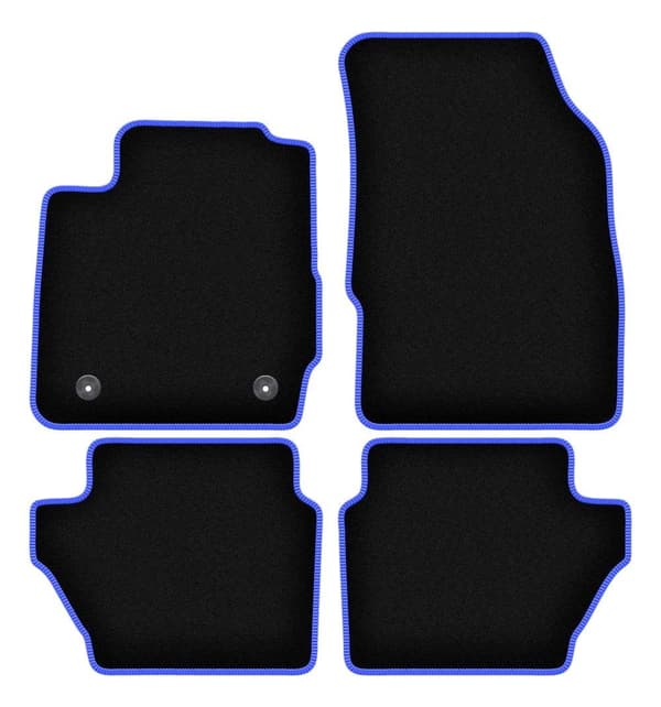 CARLUX-BLÅ bilmåtter til: Ford Fiesta MK7 hatchback (2011-2017)_MGF