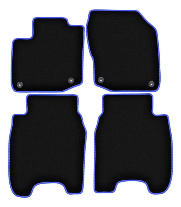 CARLUX-BLÅ bilmåtter til: Honda Civic IX hatchback (2012-)_MGF