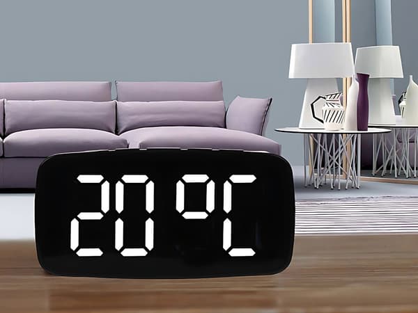Digitalt vækkeur - Med vibrationsplade og LED-display_MGF