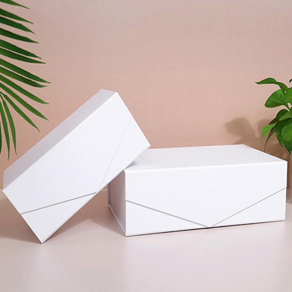Stor V-formad presentask Vit Vit S