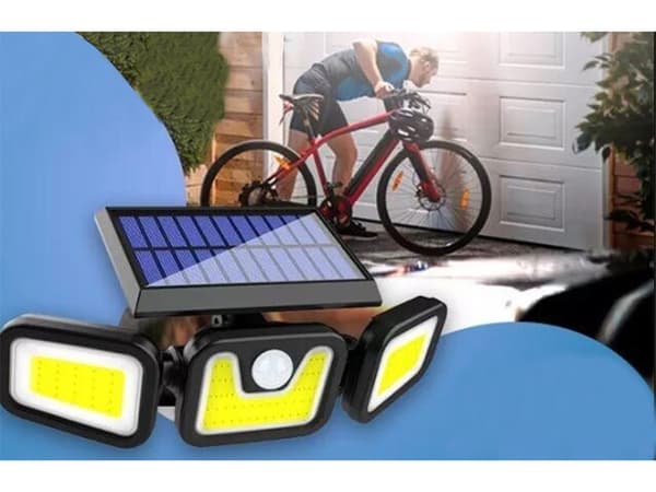 Solcellslampa för Trädgård - Solpanel & Rörelsesensor_MGF