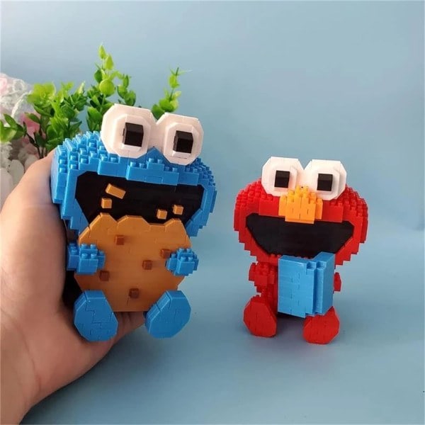Mini Nano Byggeklodser Sæt, Mikro Byggeklodser Legetøj, DIY St