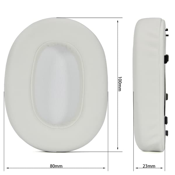 Erstatningsøreputer for Sony WH-ULT900NB Hodetelefoner Hvit White