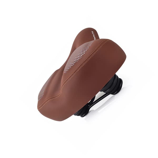 Soft Foam Bicycle Saddle Brown Brown