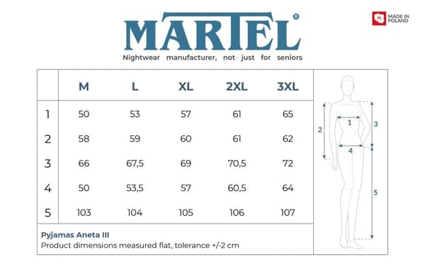 269​22 Aneta III pyjamas størrelse XL_MGF