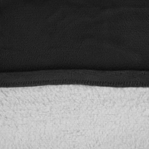 Oversized hettegenser med hette - Filt_MGF Black