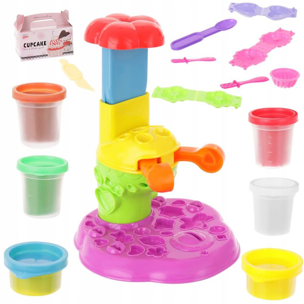 Plastdejbutik med 6 bøtter_MGF