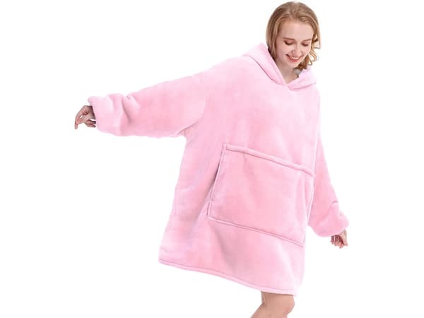 Ylisuuri Huppari Hupulla - Huopa_MGF LightPink