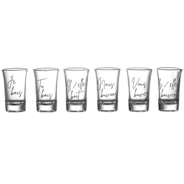 Sæt med 6 glas med Verres-inskriptioner_MGF