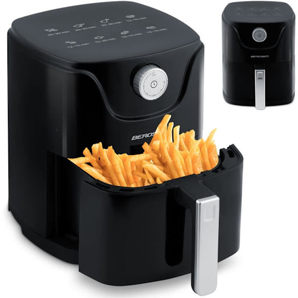 Airfryer Berdsen BD-654 sort_MGF