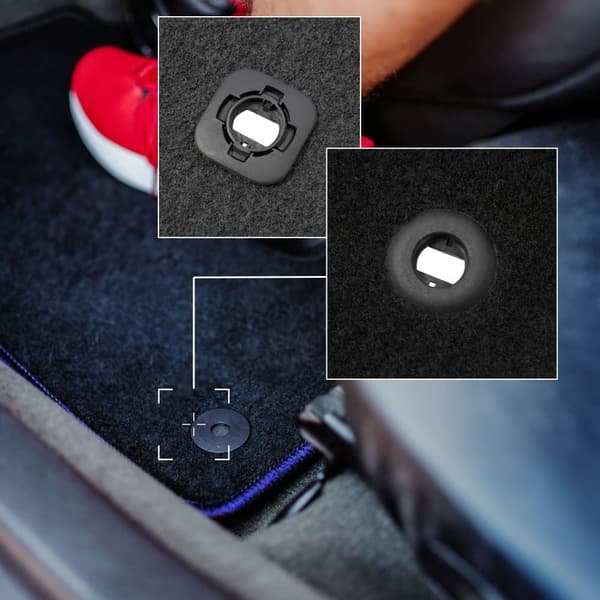CARLUX-BLÅ bilmåtter til: Honda Civic IX hatchback (2012-)_MGF