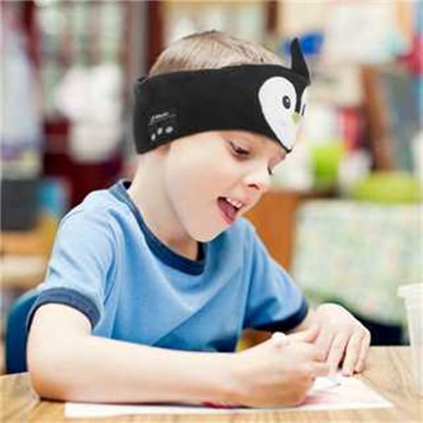Bluetooth 5.0 Unikuulokkeet / unimaski Bluetooth-kuulokkeilla Musta Black