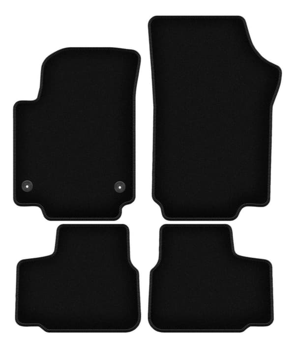 BASIC svarta velourmattor för: Seat Mii halvkombi (2011-)_MGF