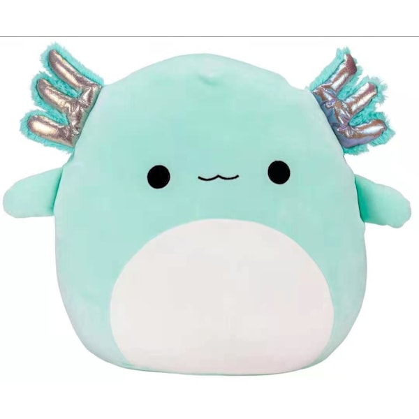 20 cm Squishmallow Pehmolelu ROSA KOIRA VAALEANPUNAINEN KOIRA blue salamander