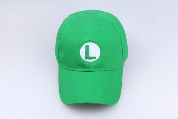 Super Mario Bros Odyssey Luigi Basebollkeps Trendig Justerbar