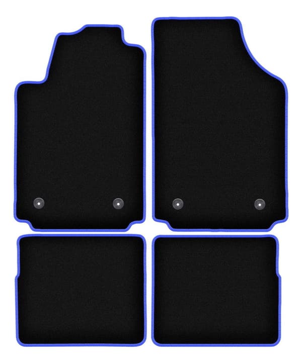 CARLUX-BLÅ bilmåtter til: Audi A2 hatchback (2000-2005)_MGF