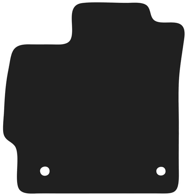 Polyamid førermåtte til: Toyota Prius III XW30 hatchback 2011-2015 gummibelagt førermåtte_MGF