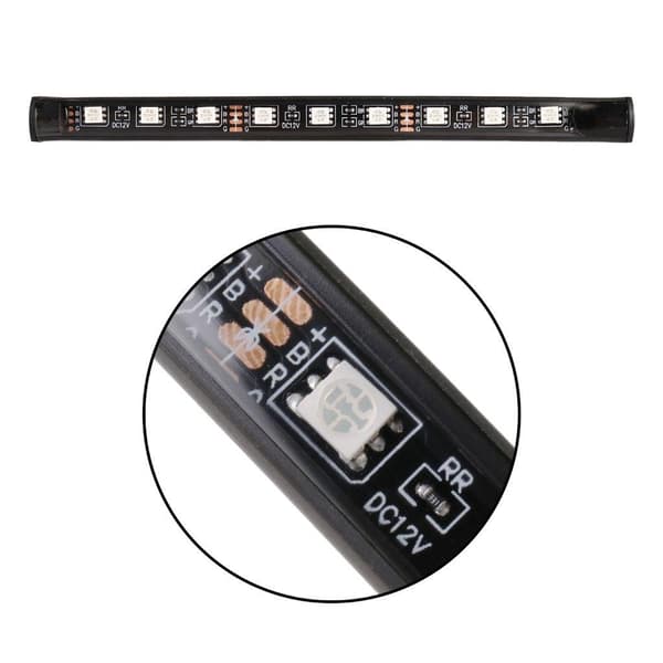 4 stk LED-striper for bilinteriør