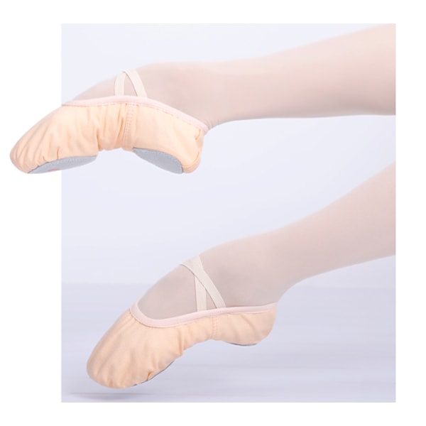 Ballett Dansesko Split Sole Flat Gymnastikk Dansesko Lightpink_MGF Lightpink 3.5 UK