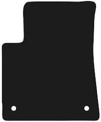 Polyamid førermatte for: Jeep Cherokee KL SUV 2013 - gummiert førermatte_MGF