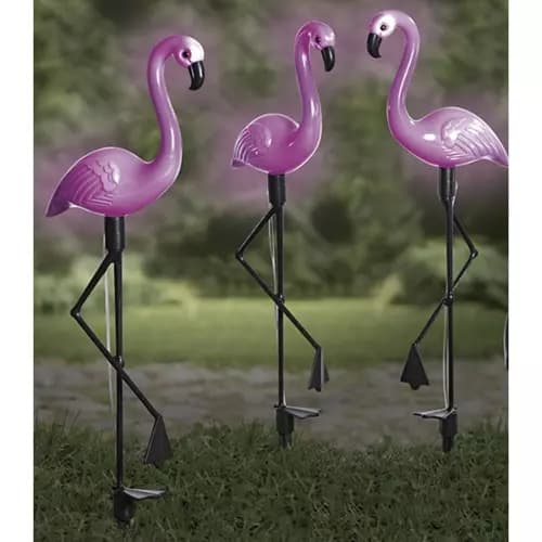Havelampe Flamingo - Solcelle_MGF Pink