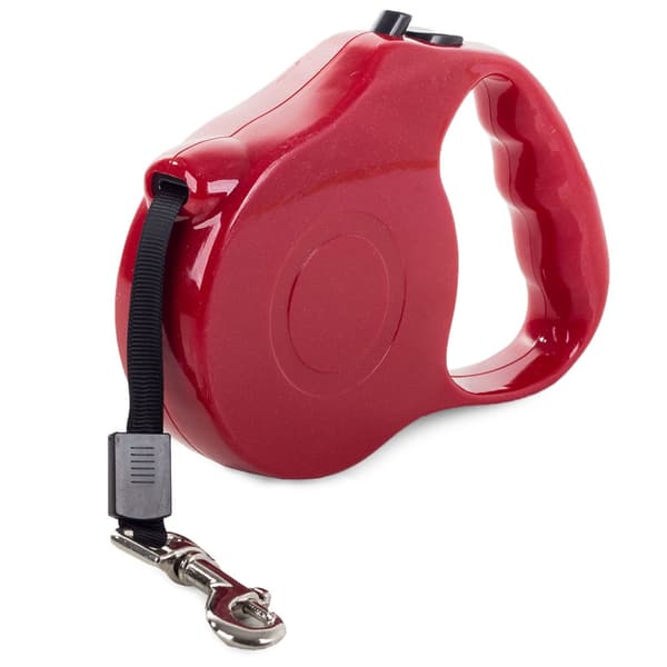 Rullkoppel / Hundkoppel - 5m - 15kg_MGF Red