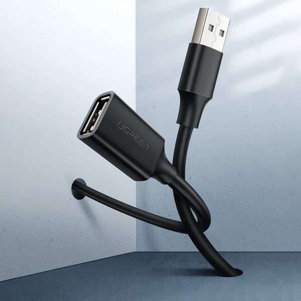 USB 2.0 -jatkokaapeli 480Mb/s 1,5m musta_MGF