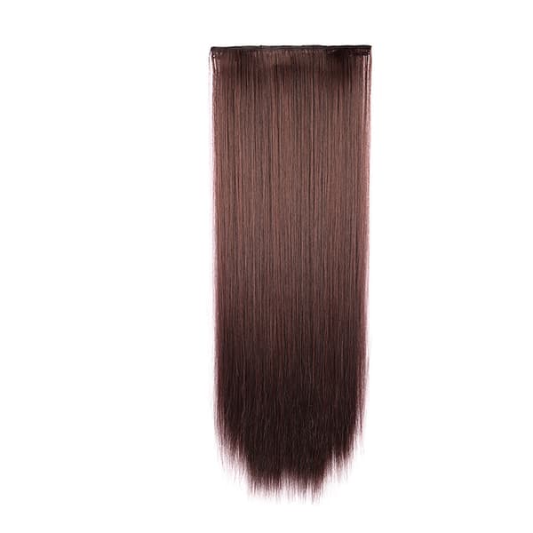 Clip-in hårförlängningar Brun Brown