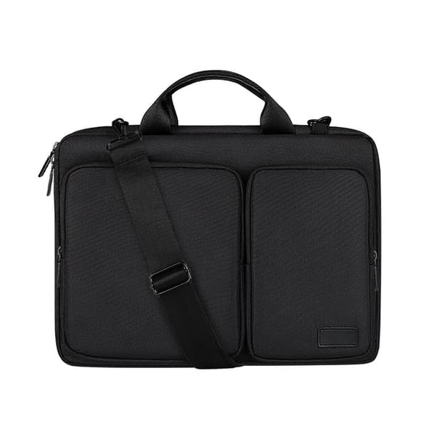 INF Laptop Sleeve with Shoulder Strap Silvergrå L