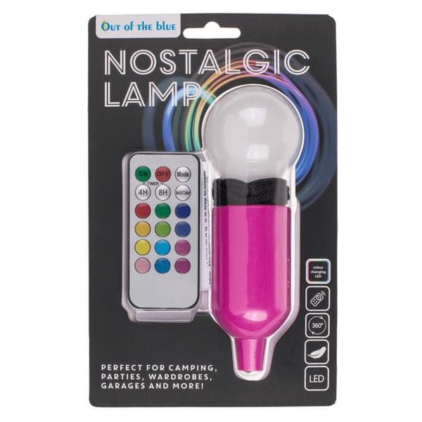 Trådløs LED-lampe med Snor - RGB_MGF MultiColor