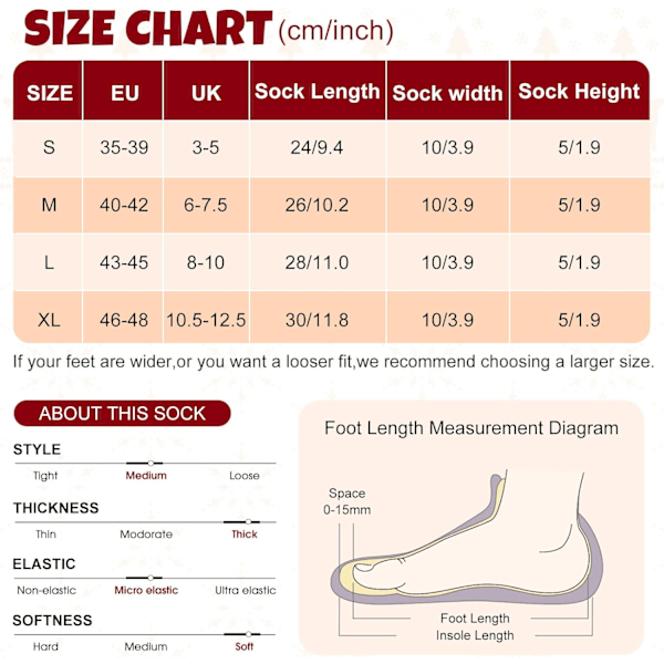 Tossut Sukat Aikuisten Joulu Tossut Sukat Fleeceulosteella Liukumattomat Pehmeät Tossut Sukat Pito Tossut Sukat Naisille Miehille Tossut Sukat S-XL BEIgE M