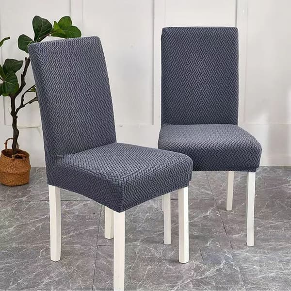 Sett med tøybare stoltrekk Mørkegrå DarkGrey