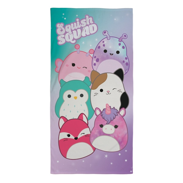 Squishmallows Pyyhe 70x140cm Squish Squad Multicolor multifärg