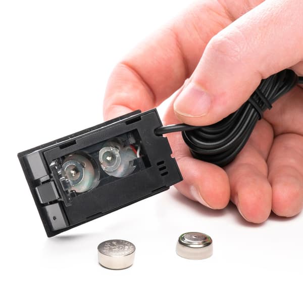 Hygrometer & Termometer - Måler luftfuktighet & temperatur_MGF Black