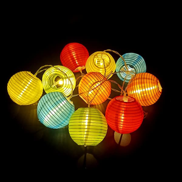 LED Solcellslampa 5m Glödlampsslinga Solcellsdriven Dekorativ Belysning Trädgård