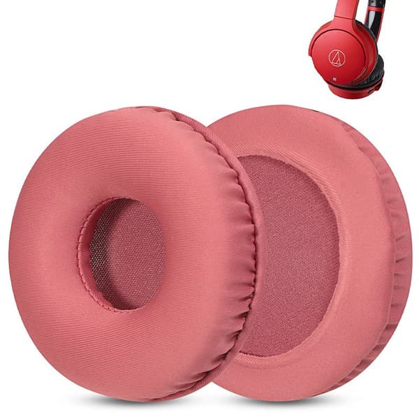 Erstatningsøreputer for Sony WH-CH500/CH510 Hodetelefoner Rød Red