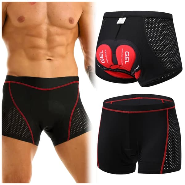 Herr MTB-pyöräilyshortsit geelipehmusteella ajoon l_MGF