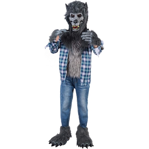 Varulv Kostume Blå (XL 12-14) Parent
