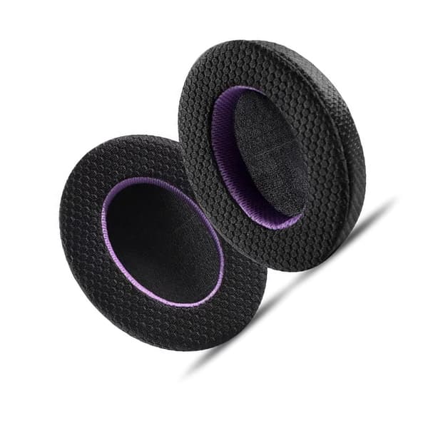 Replacement Earpads for Sony WH-XB910N Headphones - Black Purple