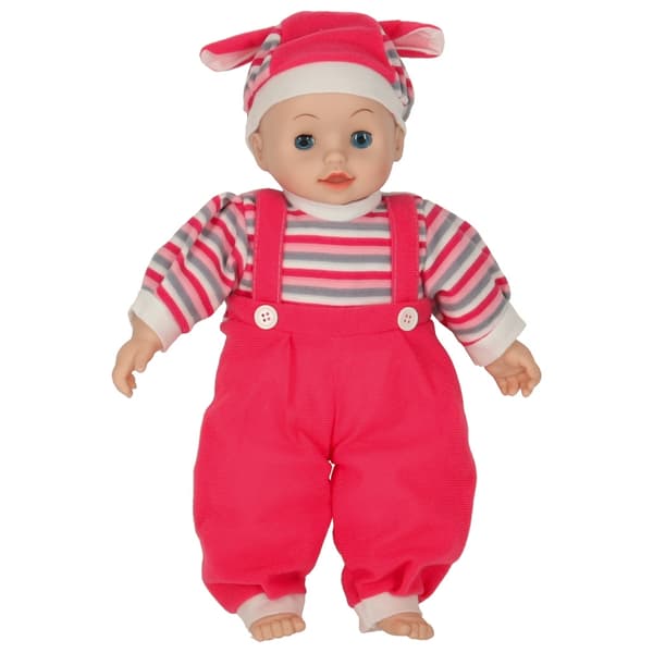Maya babydukke med lyd rosa 40 cm_MGF