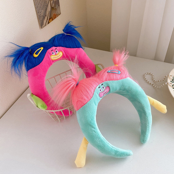 Rolig Clown Huvudbonad Bal Födelsedag Hårband Huvudbonader Tecknat A2