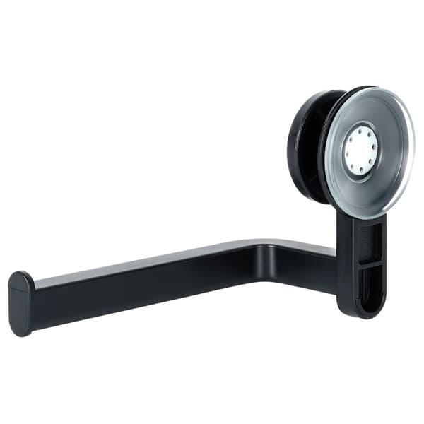 Sort sugekopholder til toiletpapir 16,5 cm_MGF