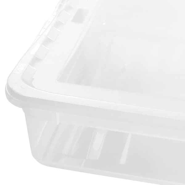 Låda, behållare med lock 9l transparent KEEEPER_MGF